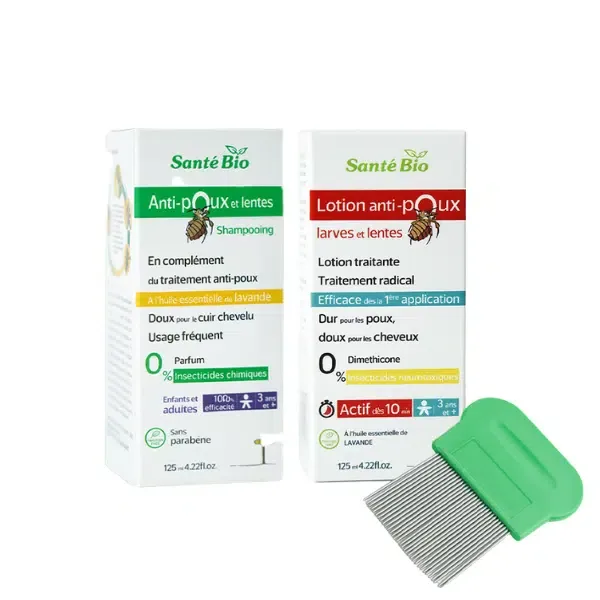 SANTE BIO ANTI POUX SHAM 125ML