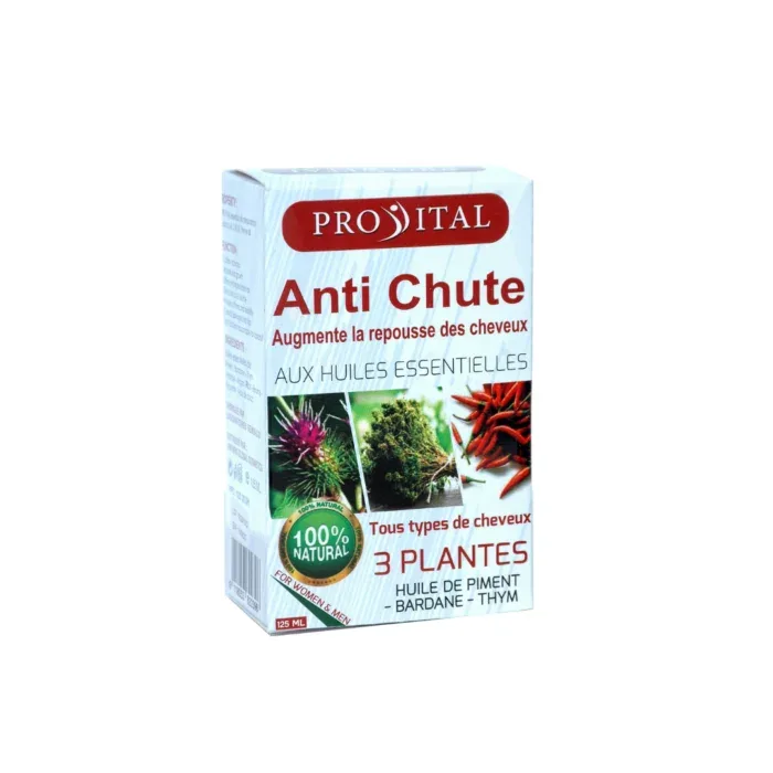 PRO-VITAL ANTI CHUTE A HUILE DE PIMENT,BARDANE ET THYM 125ML