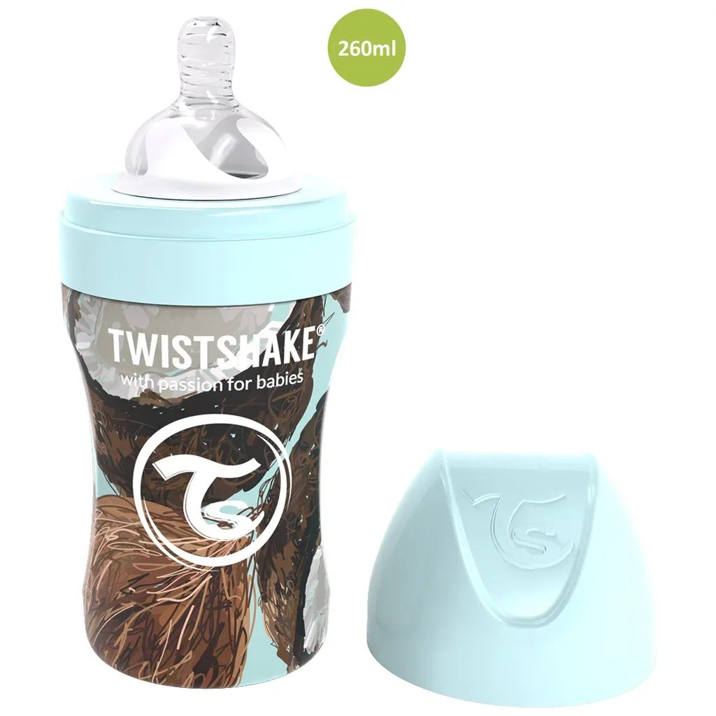 TWISTSHAKE BIB ANTI-COLIC 260ML8OZ 2MOIS