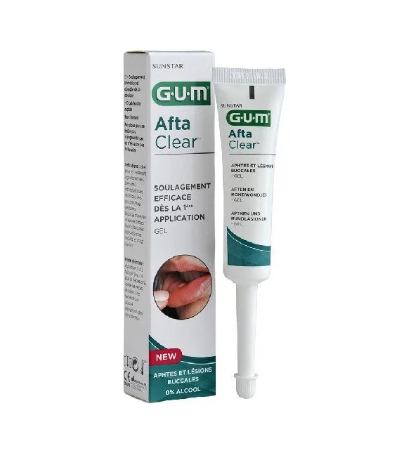 GUM AFTACLEAR GEL 10ML