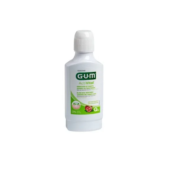 GUM 6061 BAIN DE BOUCHE ACTIVITAL 300ML