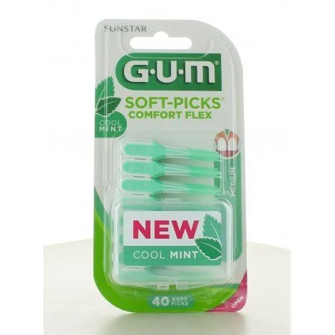 GUM SOFT PICK CONFORT MENTHOLE/40 670