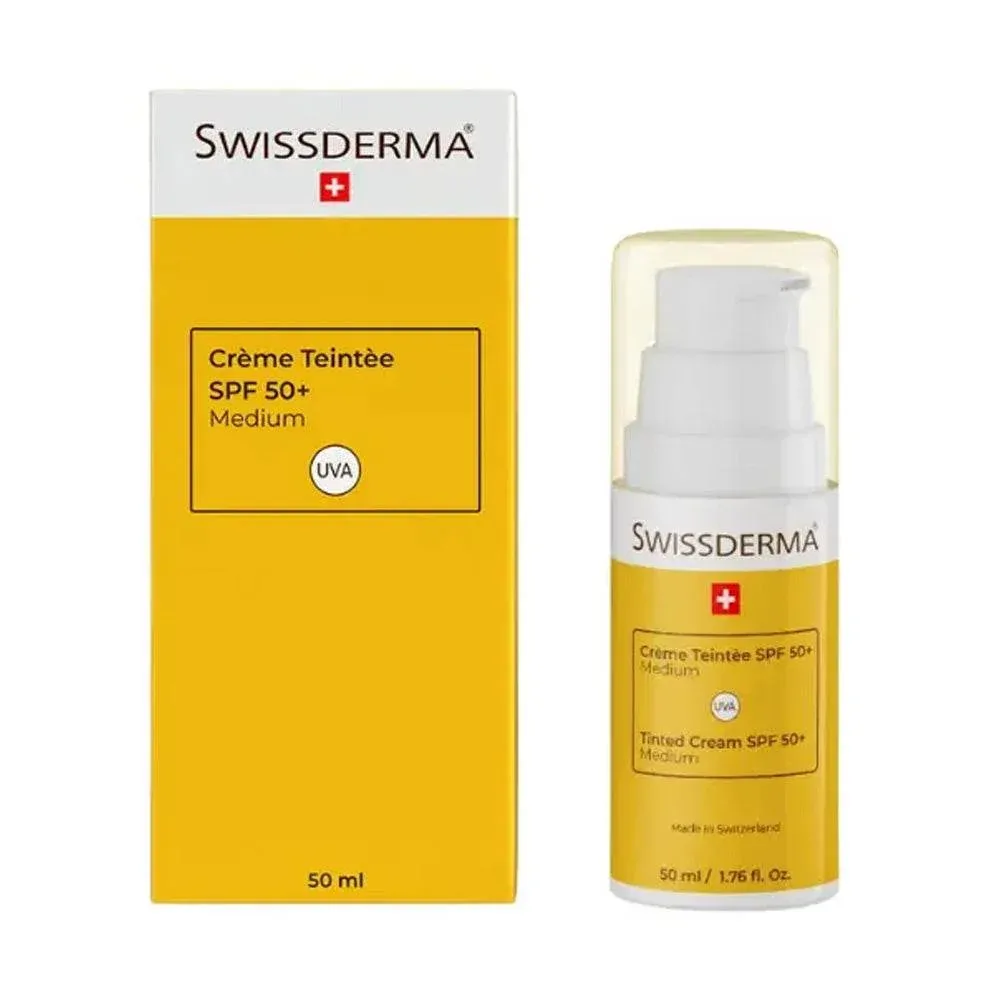 SWISSDERMA SUNCREEN TEINTE CLAIRE 50+  50ML