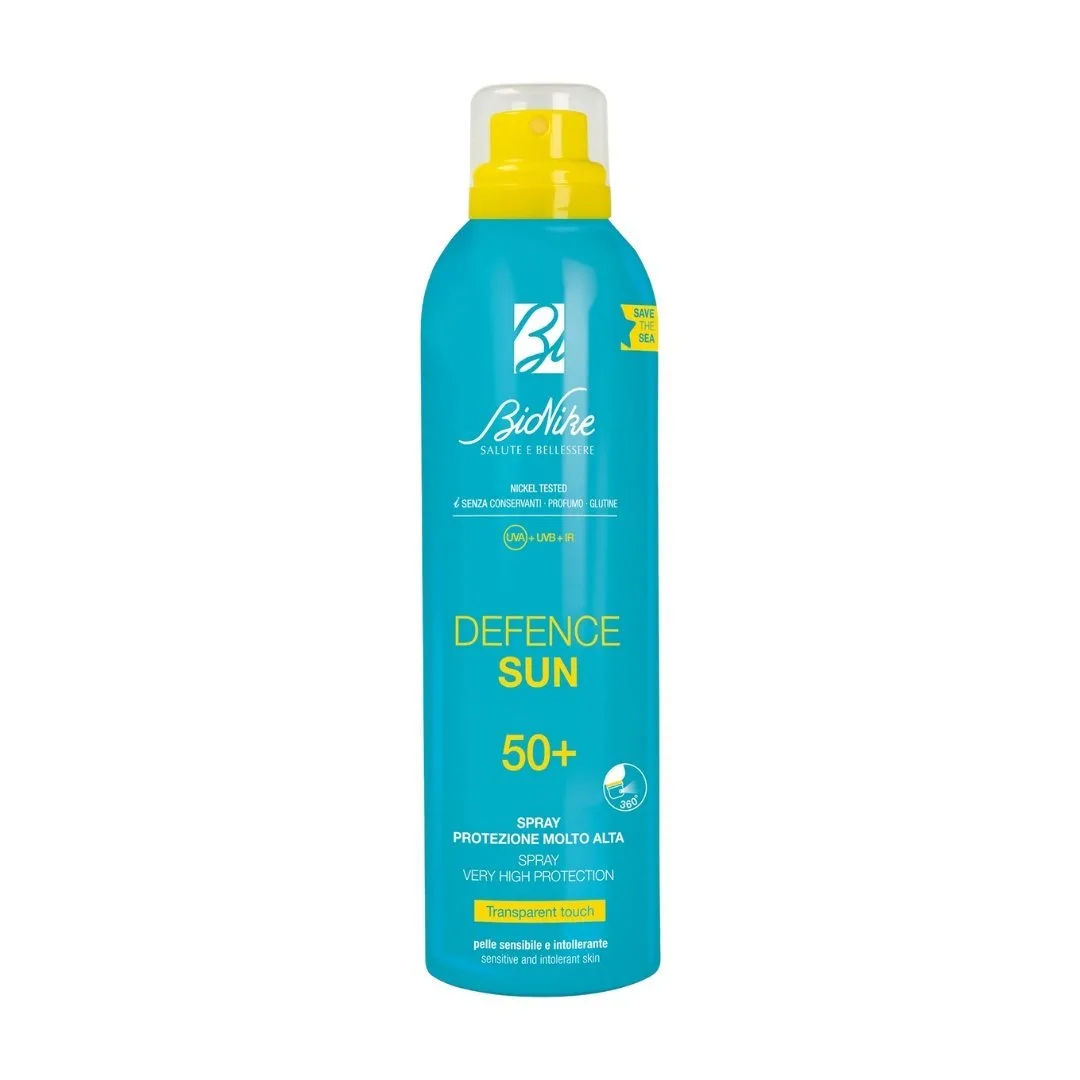 BIONIKE DEFENCE SUN 50+ SPRAY TRANSPARENT TOUCH 200ML