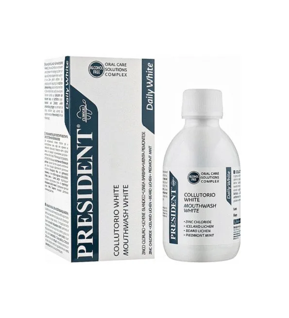PRESIDENT BAIN DE BOUCHE WHITE 200ML