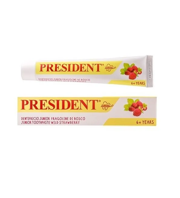 PRESIDENT DENTIFRICE JUNIOR 6+FRAISE 50ML
