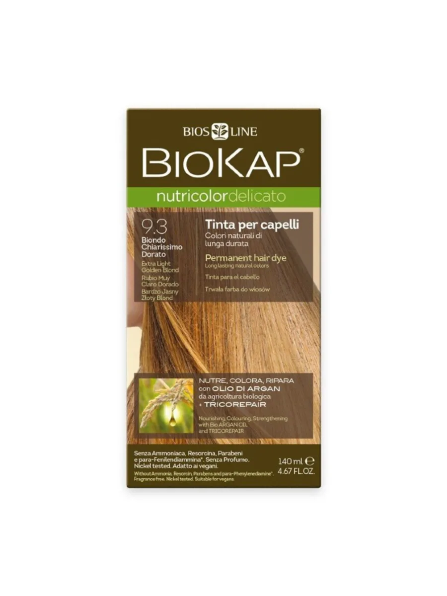 BIOKAP NUTRICOLOR 9.3 DELICATO
