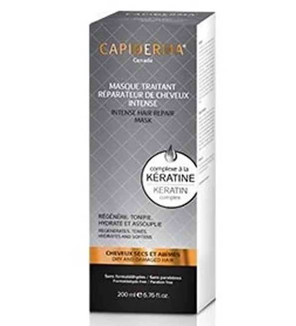 CAPIDERMA MASQUE TRAITANT A LA KERATINE  200ML