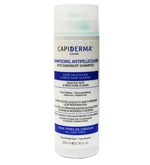 CAPIDERMA SHAM ANTI-PELLICULAIRE200ML