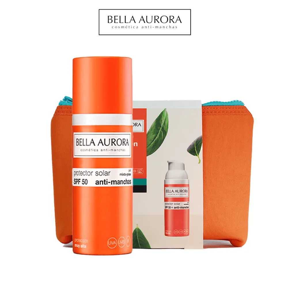 BELLA-AURORA SUNSCREEN ECRAN DEP SPF 50 PAUX MIX TROUSSE