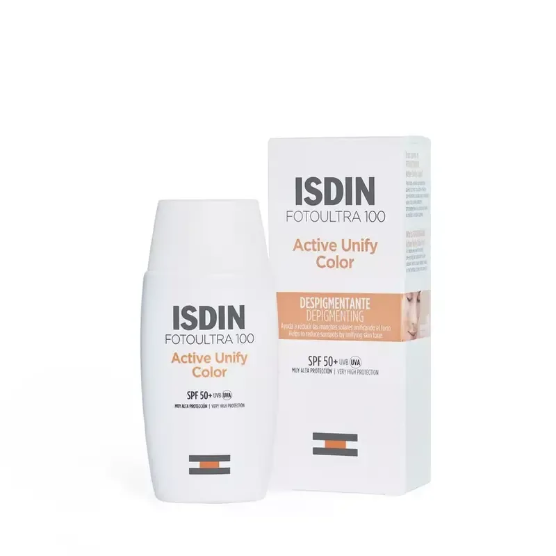 ISDIN FOTOULTRA 100 ACTIVE UNIFY COLOR  ANTITACHES 50ML