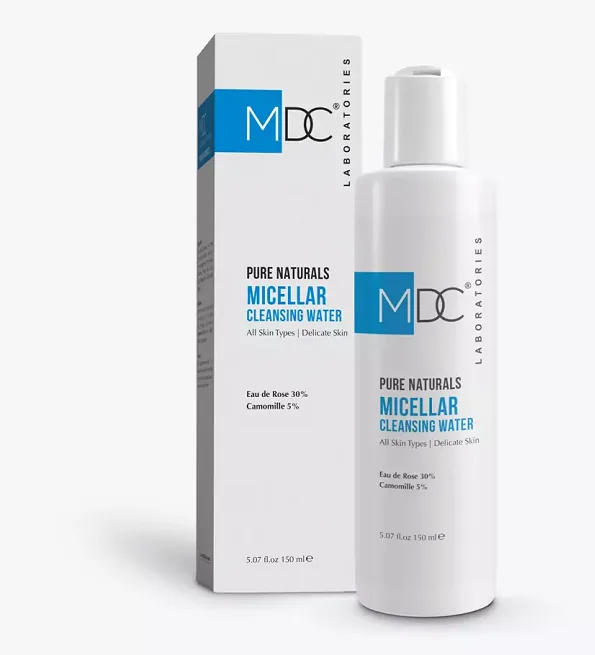 MDC PURE NATURALS MICELLAR CLEANSING WATER 150ML