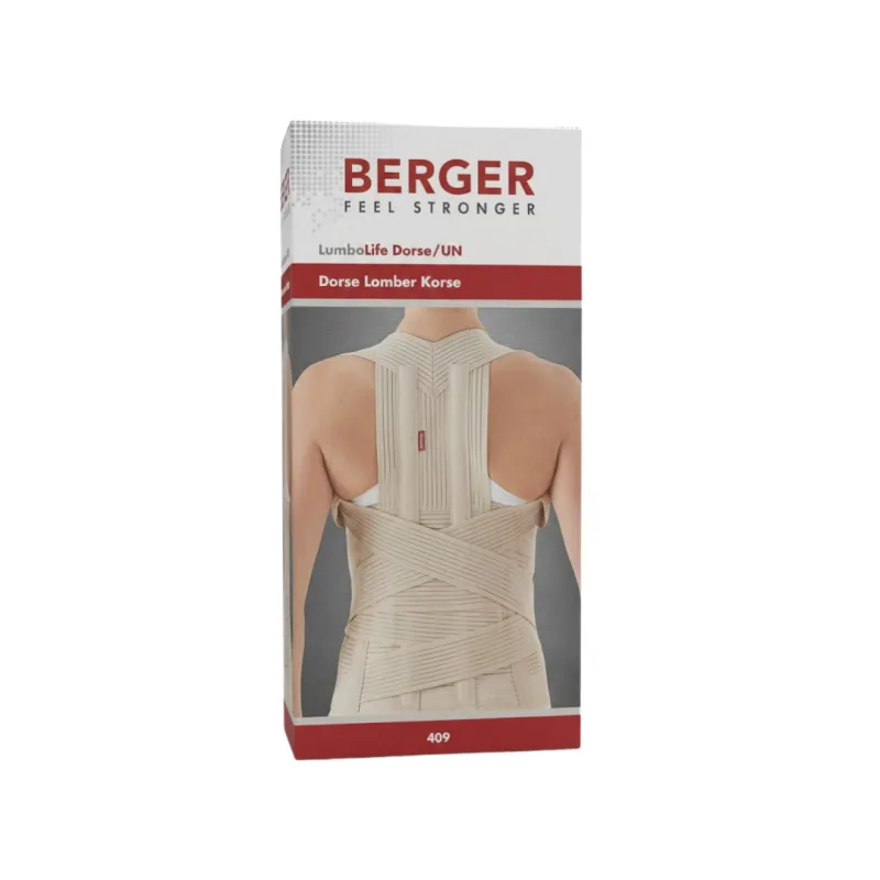 BERGER CEINTURE DORSOLOMBAIRE XXL409