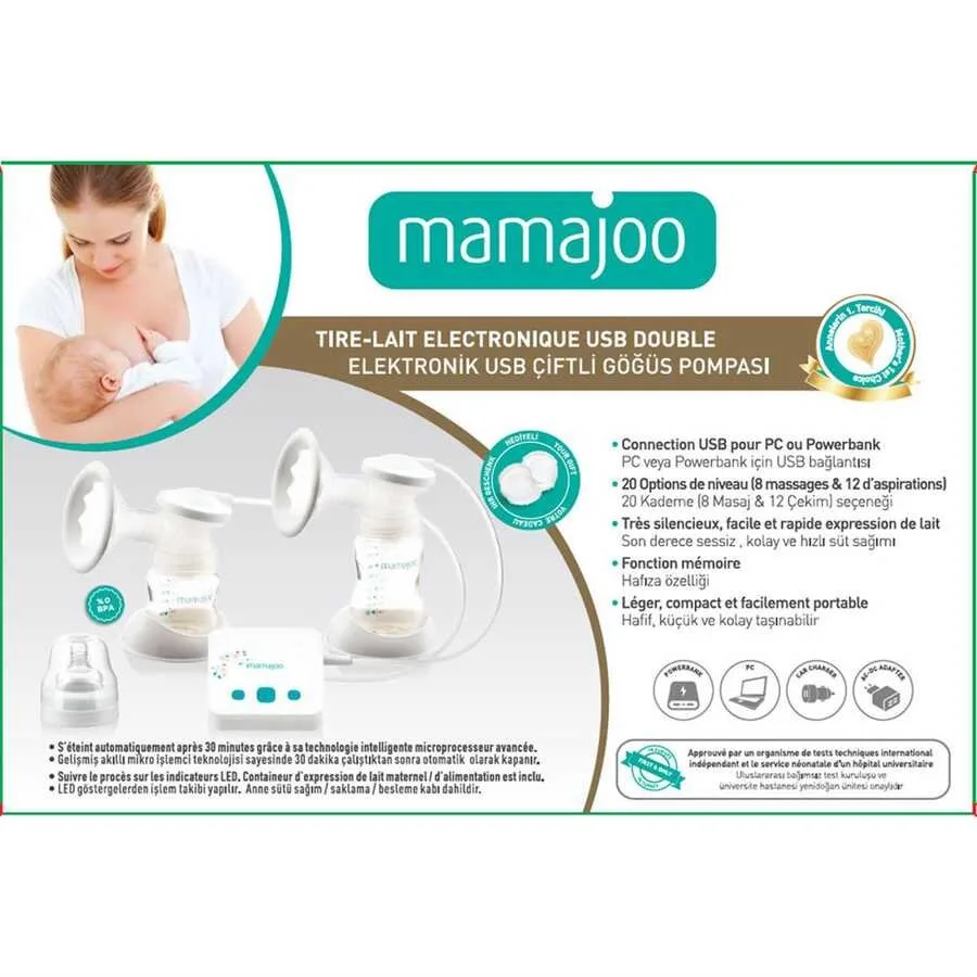 MAMAJO TIRE LAIT ELECTRIQUE DOUBLE