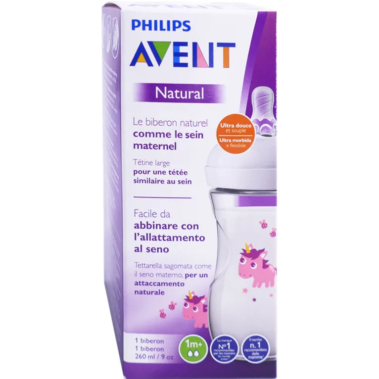 AVENT BIBRON NATURAL 1M+ 260ML