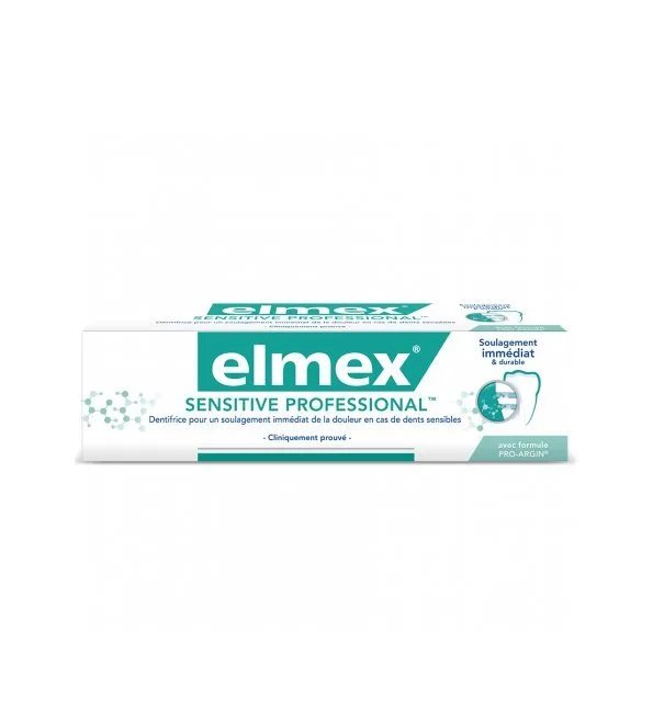 ELMEX DENTI SENSITIVE PROFSSIONAL BLANCHEUR 75ML