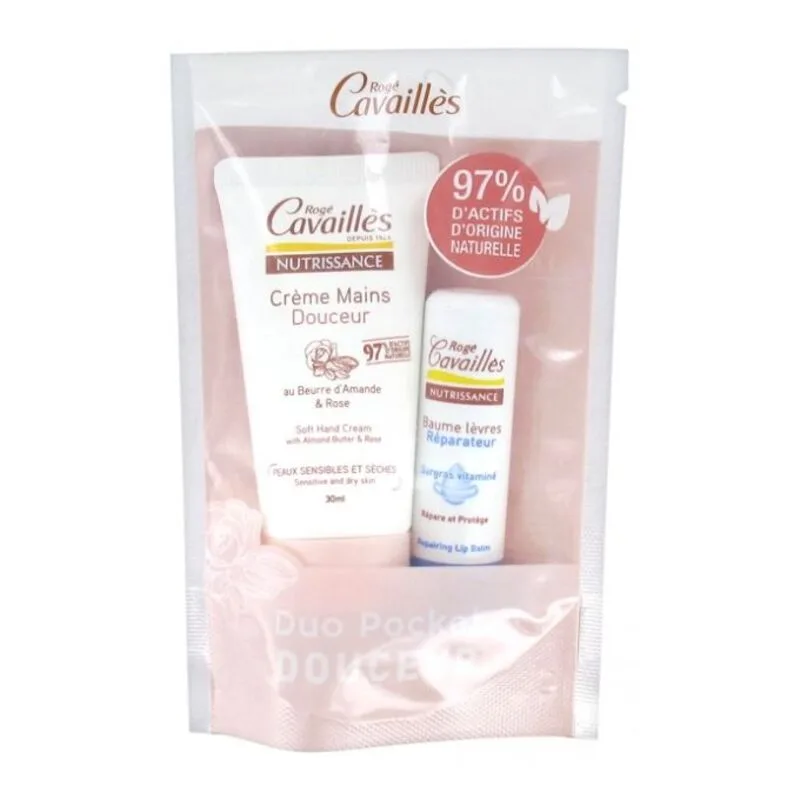 RC PACK CREME MAINS DOUCEUR + BAUME LEVRES