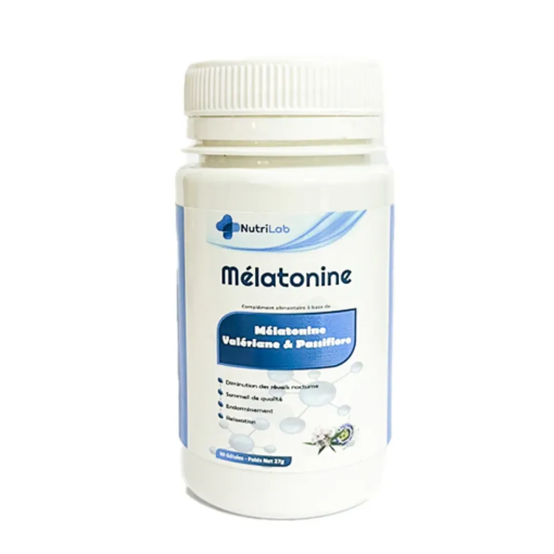 NUTRILAB MELATONINE 2 MG 60GEL