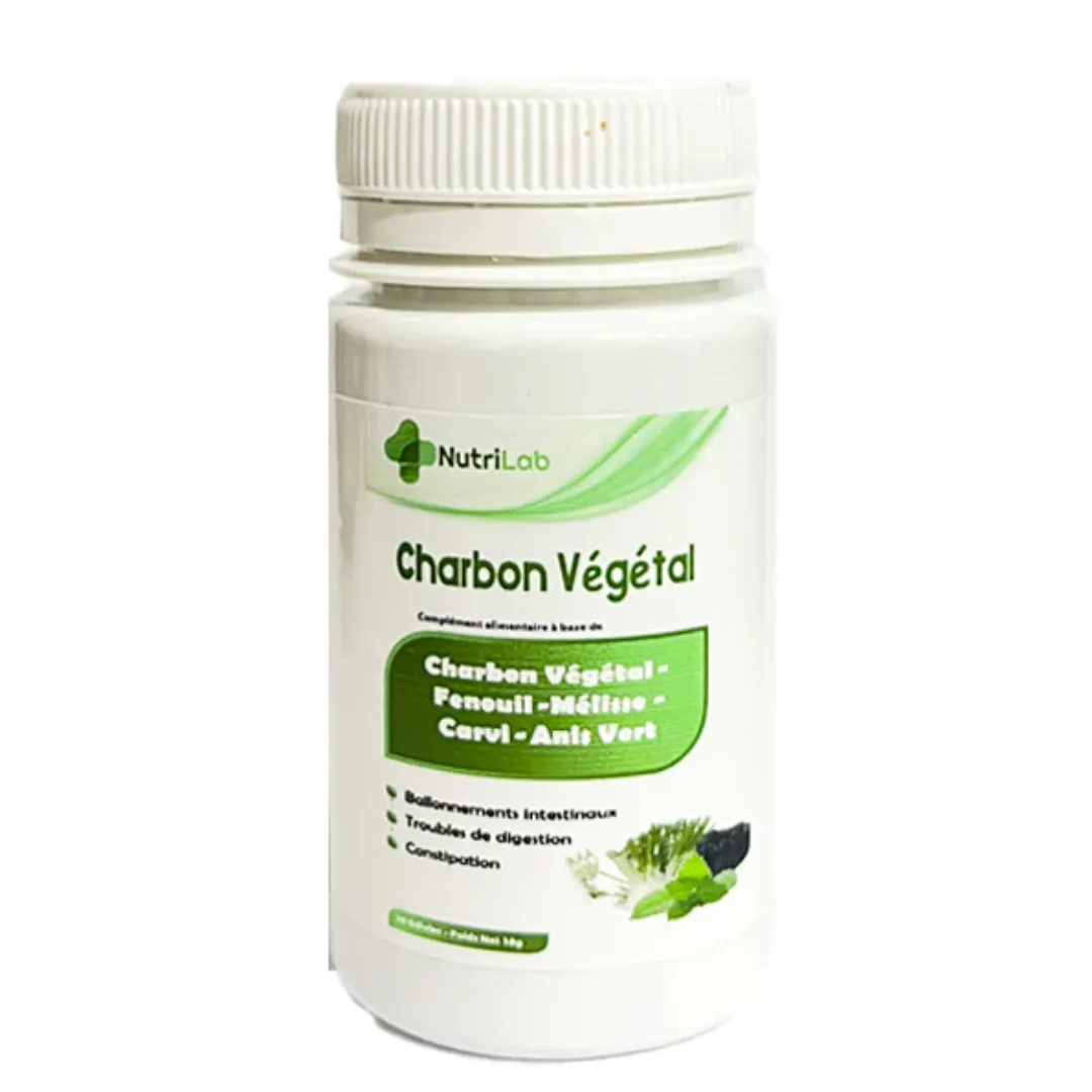 NUTRILAB CHARBON VEGETAL 30 GEL