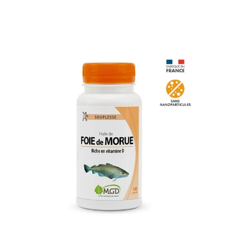 MGD PROMO HUILE FOIE DE MORUE PILL 140CAPSULES
