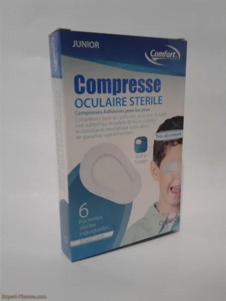 COMPRESSE OCCULAIRE COMFORT AD/6