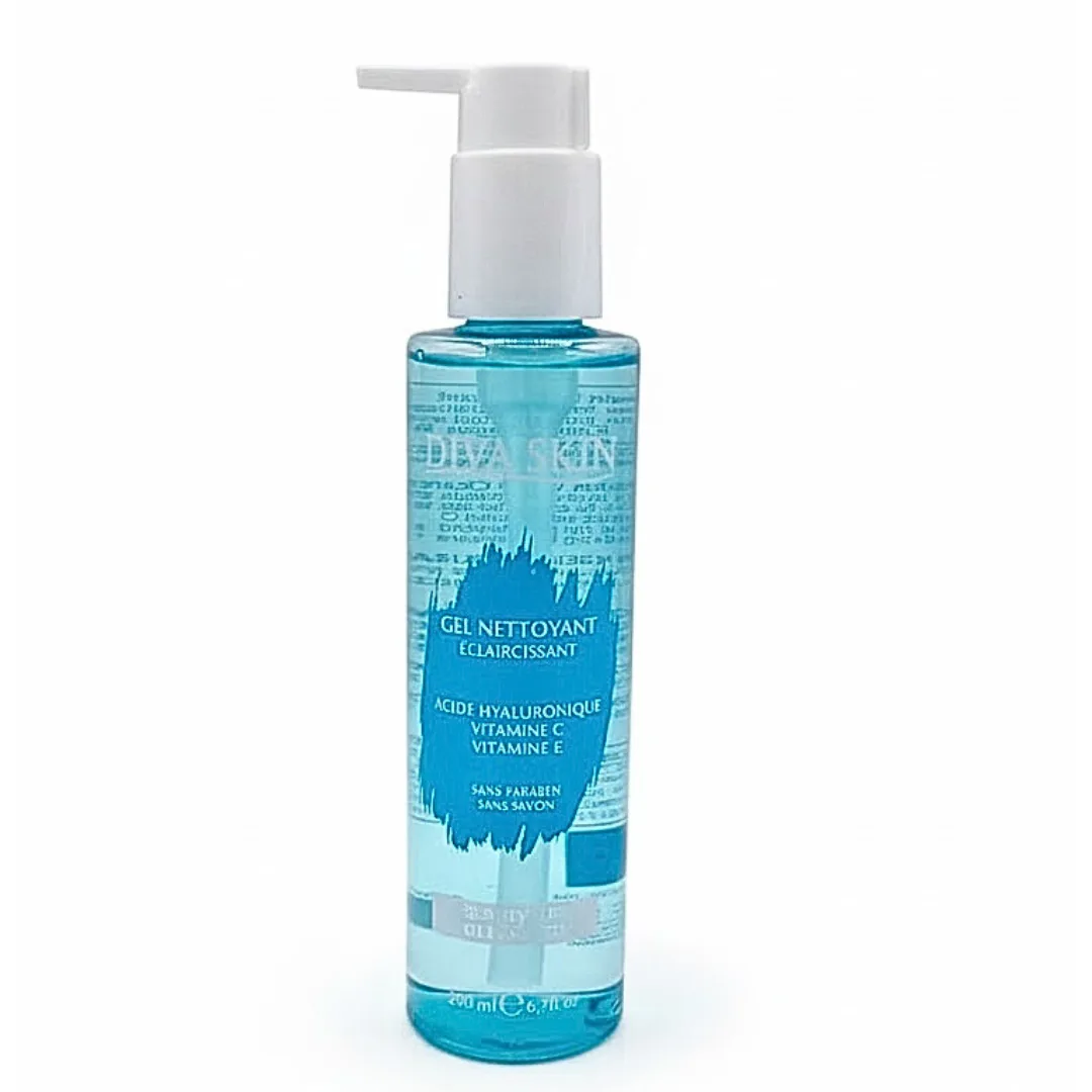 DIVASKIN GEL NETTOYANT ECLAIRCISSANT 200ML