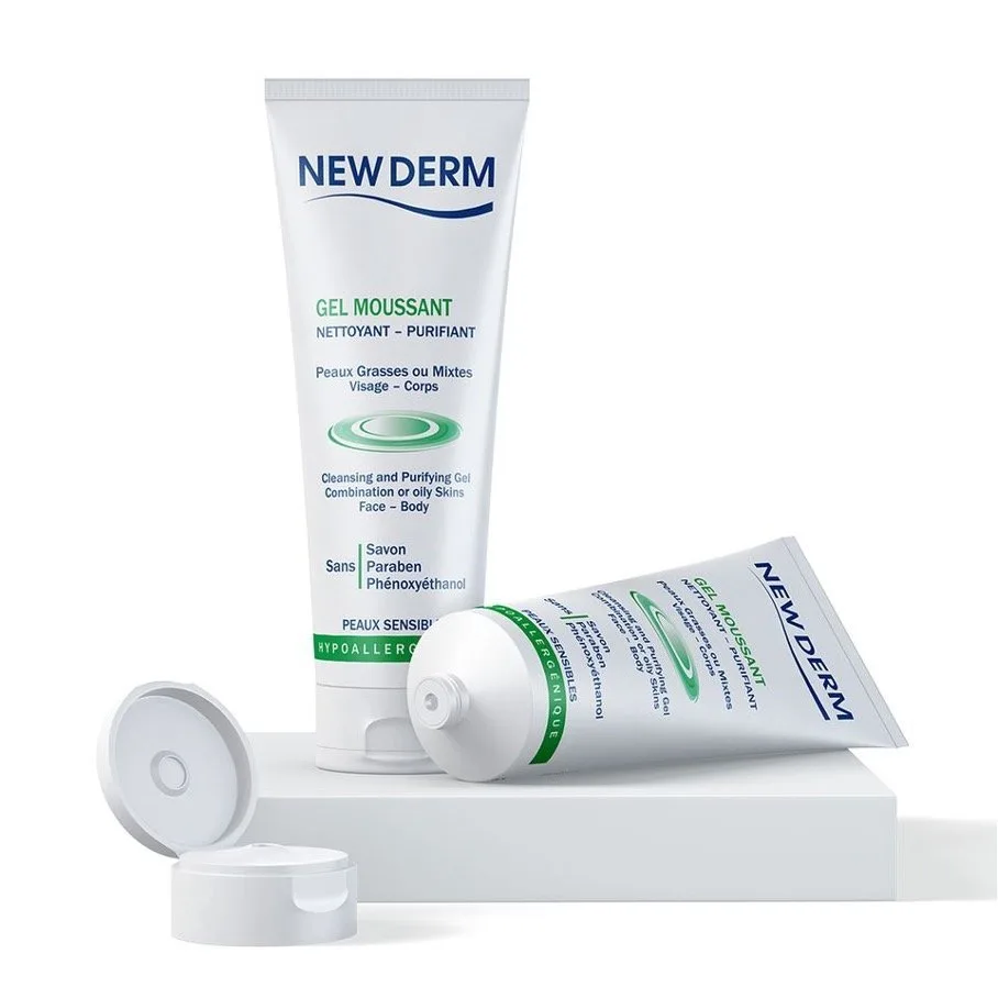 NEW DERM GEL MOUSSANT 250ML