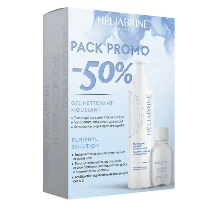 HELIABRINE PACK GEL NET + PURIPHYL
