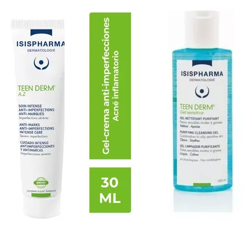 ISIS PACK TEEN DERM AZ 1+1 30ML
